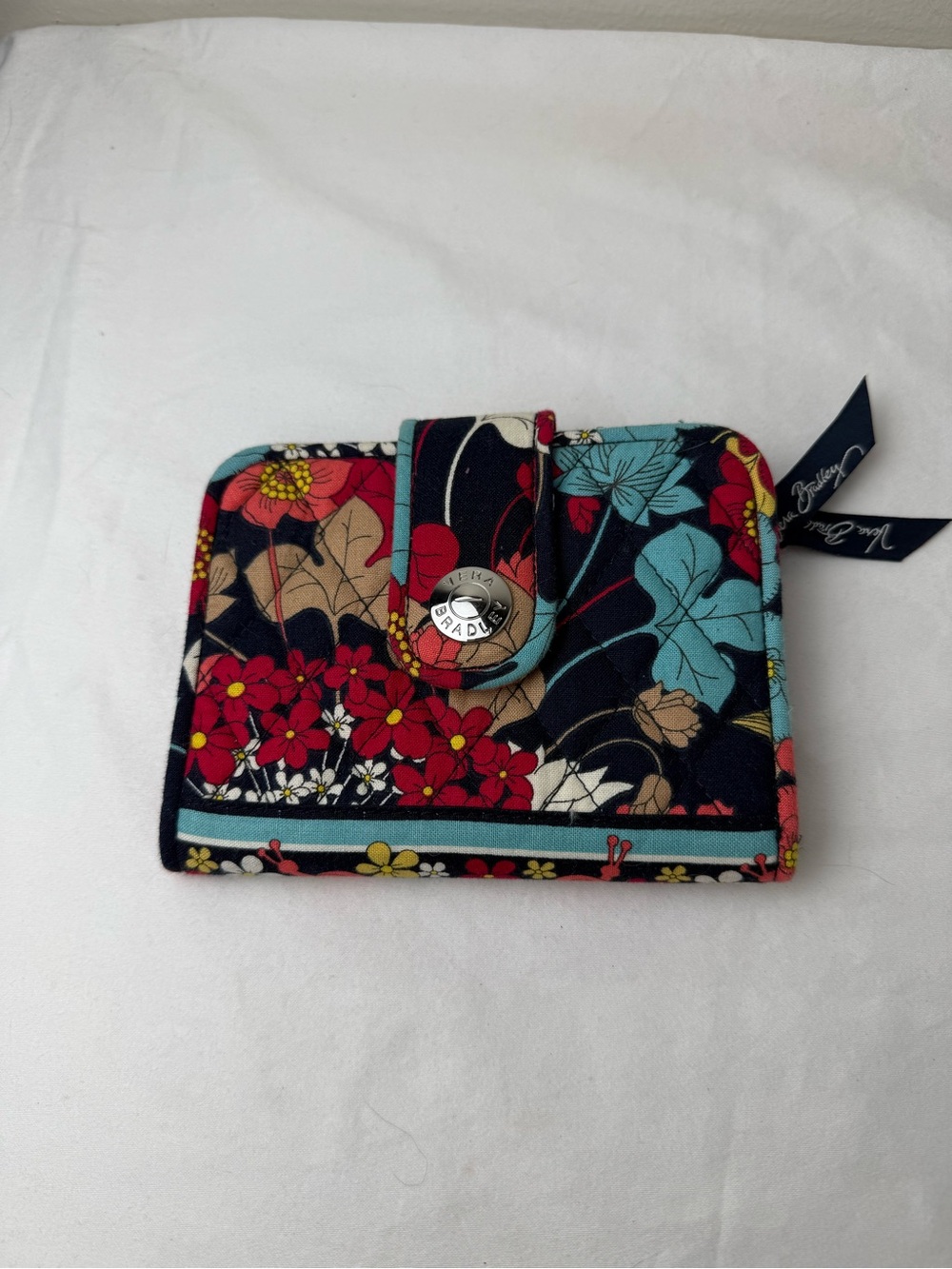 NWOT Vera Bradley Happy Snails Snappy Wallet Retired Retired Rare